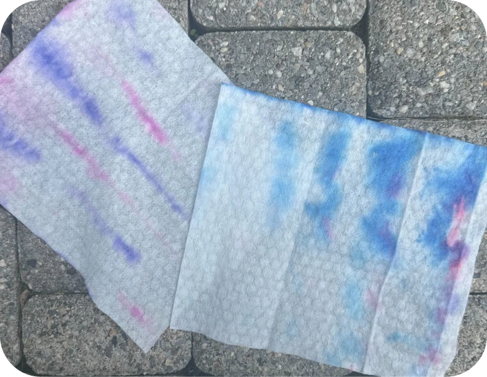 Sunshiny Days: Tie-Dye Wipes and Sunscreen Tips