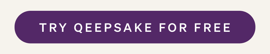 Try Qeepsake to make your digital baby book for FREE