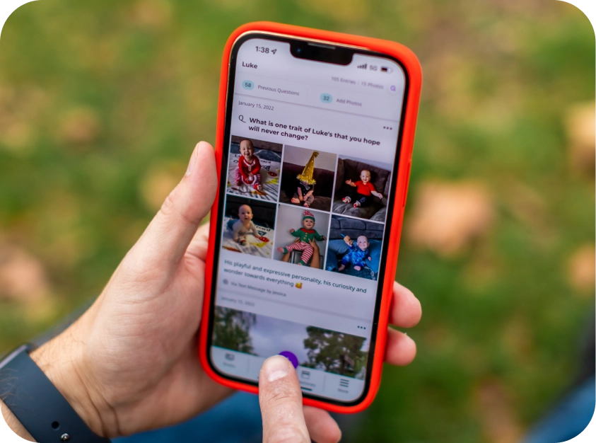 Reminisce on your family’s year so far